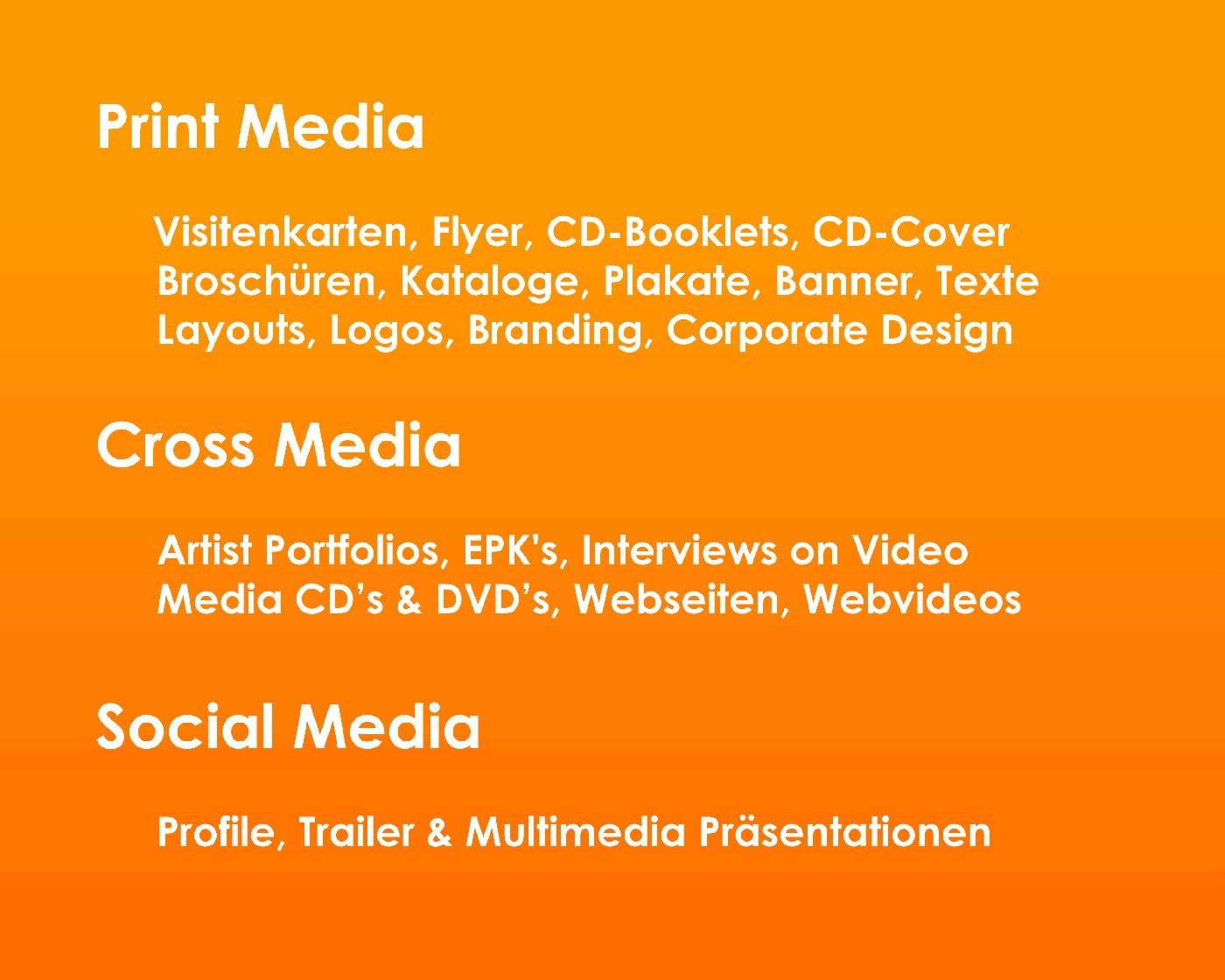 CROSS MEDIA deutsch